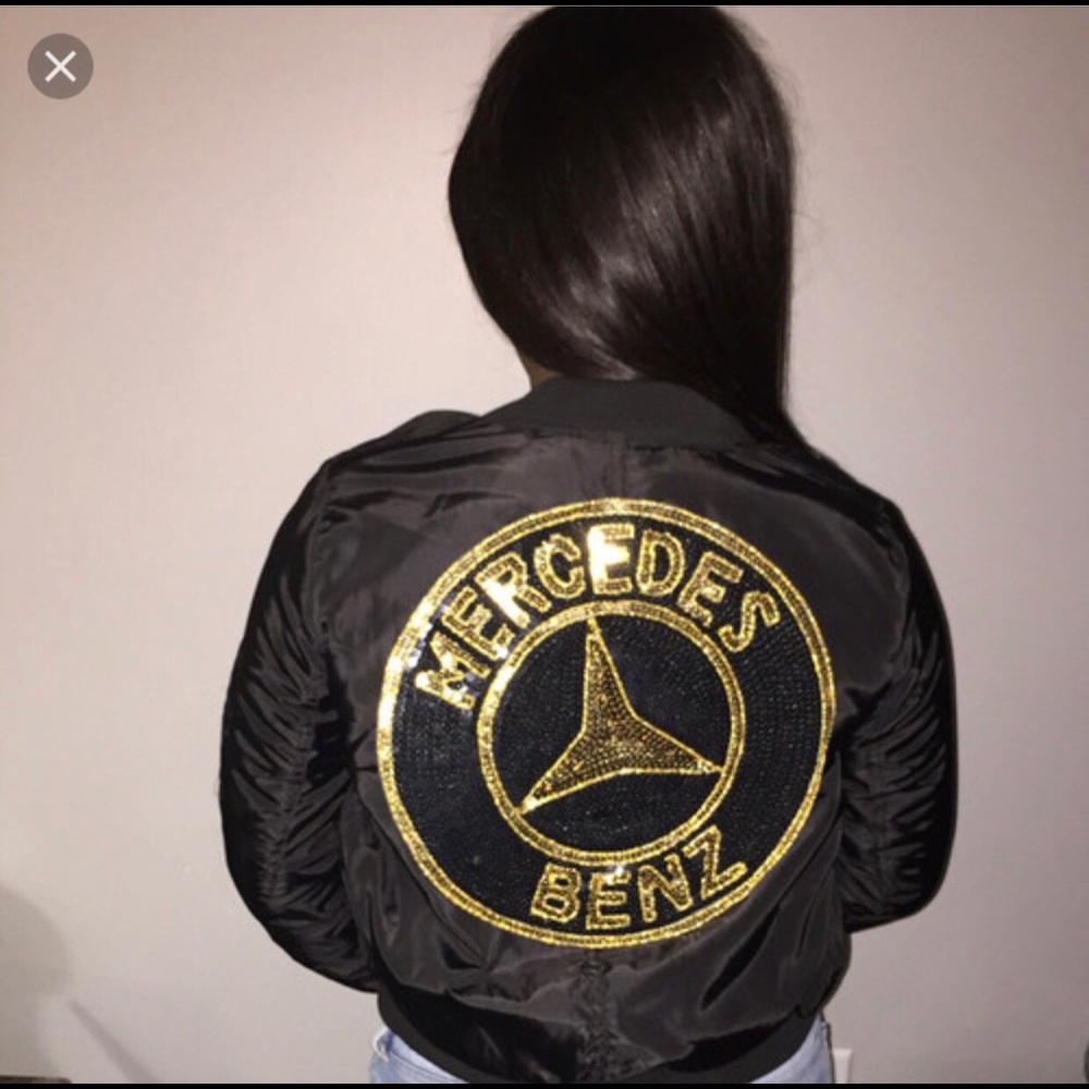 COPY - Sequins Mercedes Patch (only) Lg Sz Gold &…